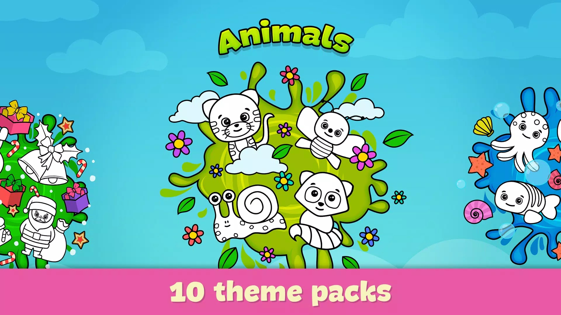 Juegos de colorear para niños Captura de pantalla 3