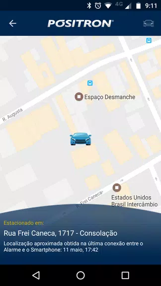 Pósitron Alarme Schermafbeelding 2