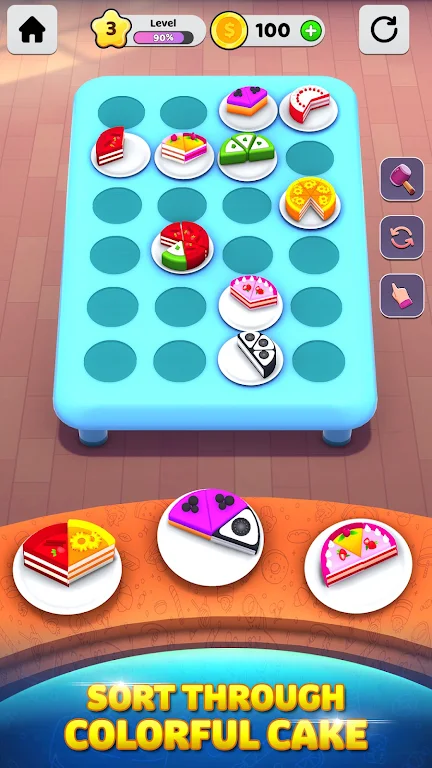 Cake Sort 3D - Sorting Games স্ক্রিনশট 0