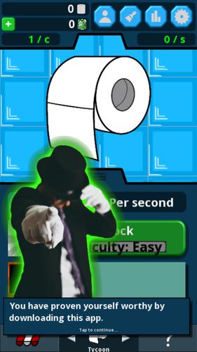 Toilet Paper Tycoon Captura de pantalla 0