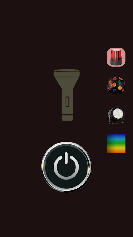 Flashlight color lights Schermafbeelding 0