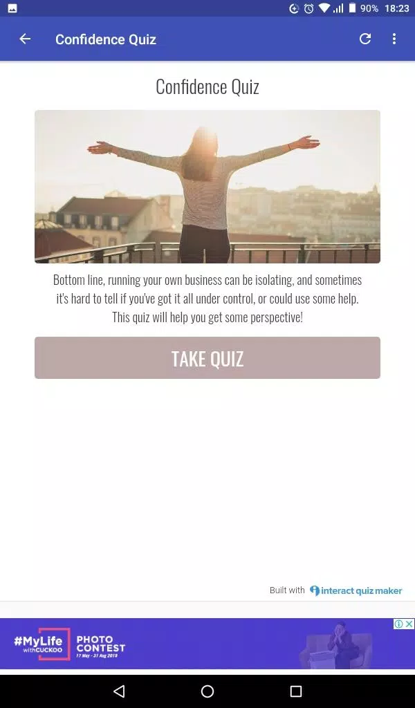 Self Improvement Quiz Captura de tela 2