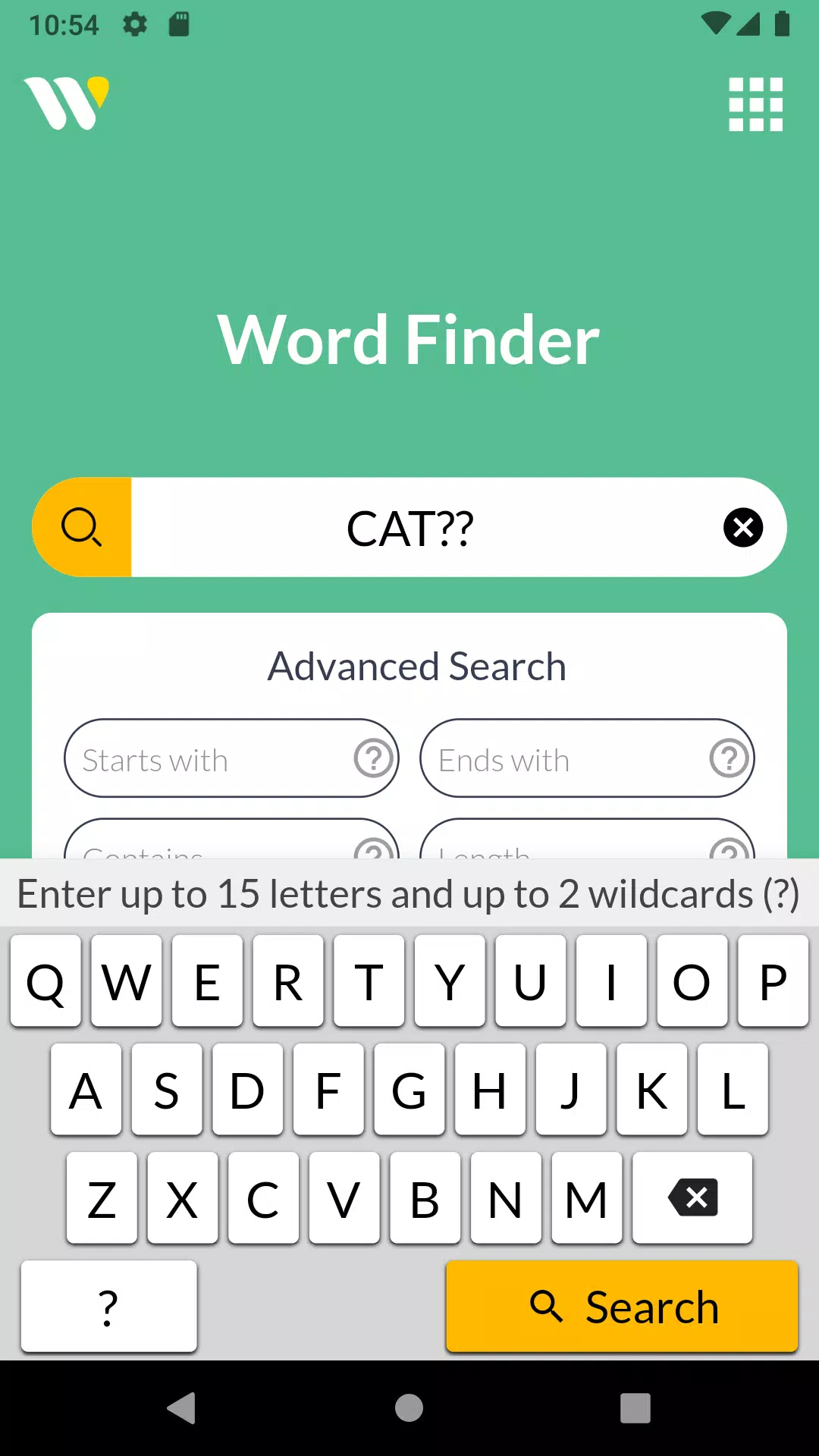 Wordfinder by WordTips ภาพหน้าจอ 2