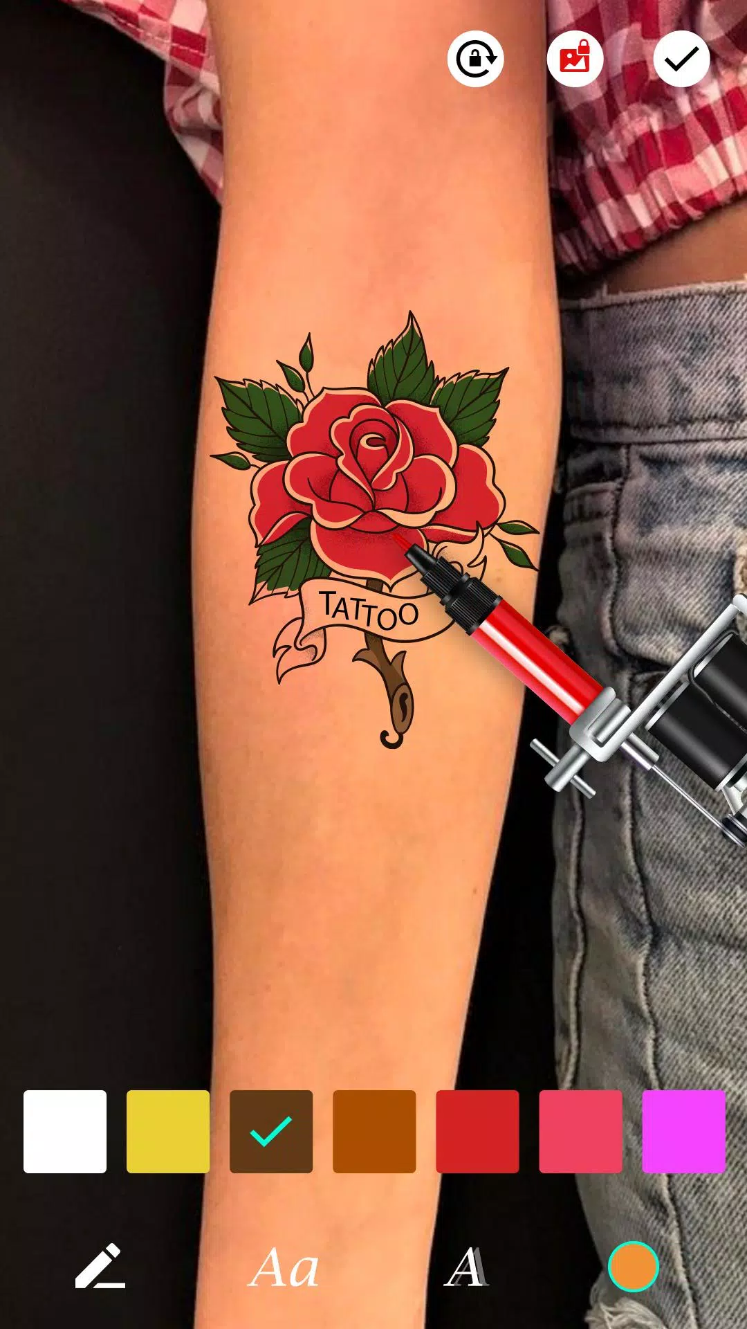 Tattoo Maker ဖန်သားပြင်ဓာတ်ပုံ 0