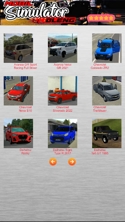 Mobil Simulator Oleng ဖန်သားပြင်ဓာတ်ပုံ 3