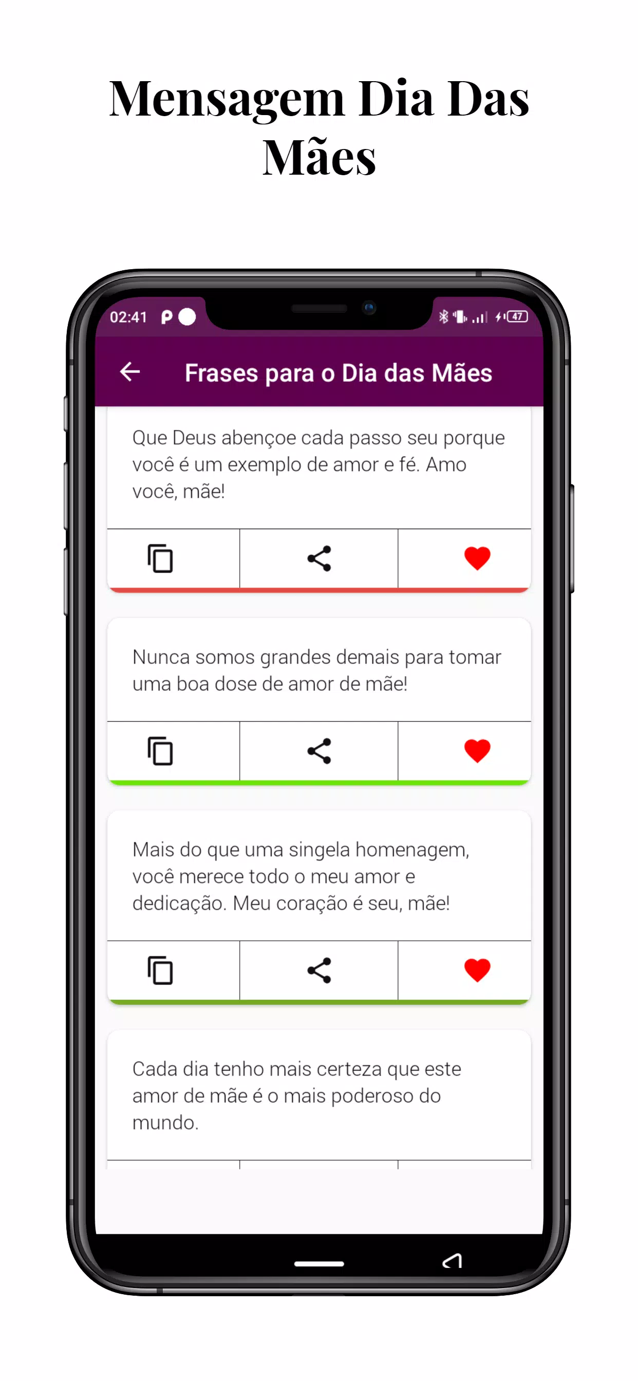 Mensagem Dia Das Mães 2024 Tangkapan skrin 2