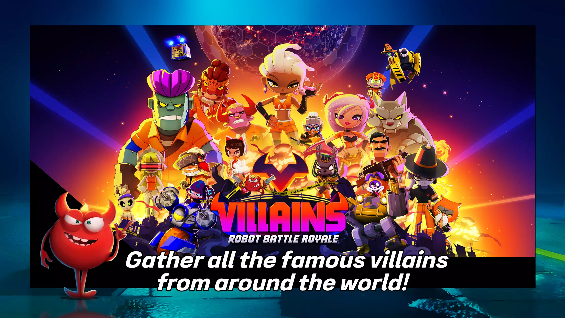 Villains: Robot BattleRoyale スクリーンショット 0