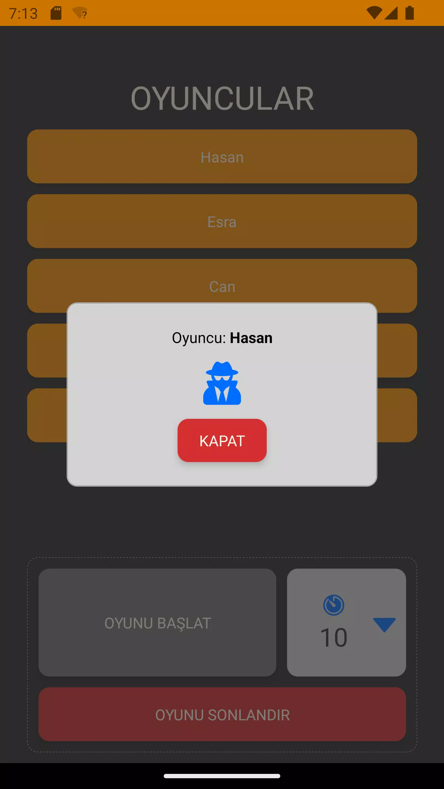 Spyfall Ekran Görüntüsü 2