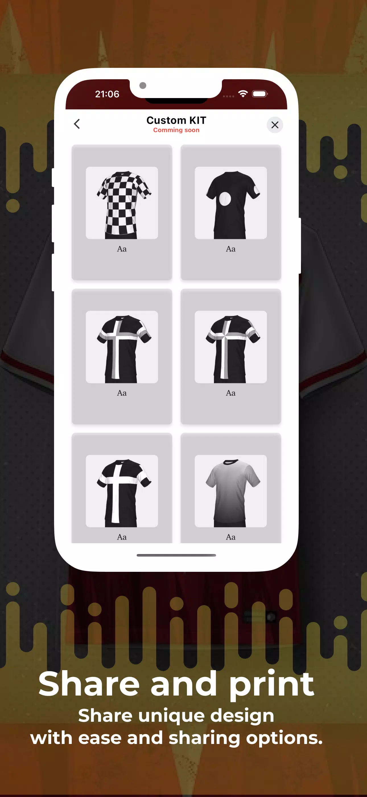 Football Jersey Kit Creator Capture d'écran 3