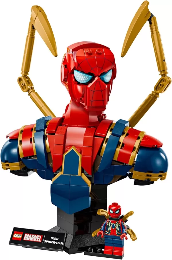 LEGO Marvel Iron Spider-Man busto
