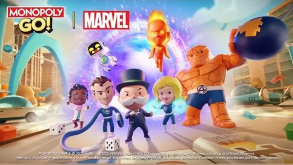 Quarteto Fantástico da Marvel se une ao Monopoly GO em crossover