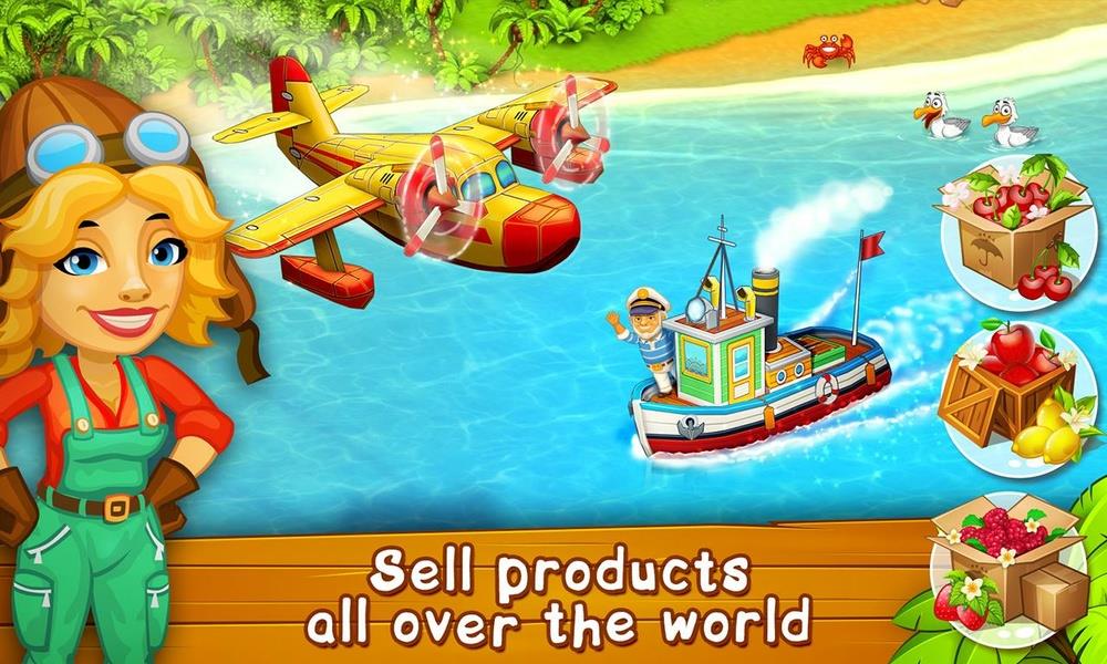 Farm Island - Family Journey 螢幕截圖 2