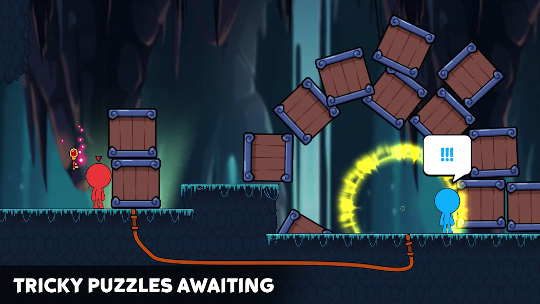 Stick World: Red Blue Journey Mod Zrzut ekranu 1