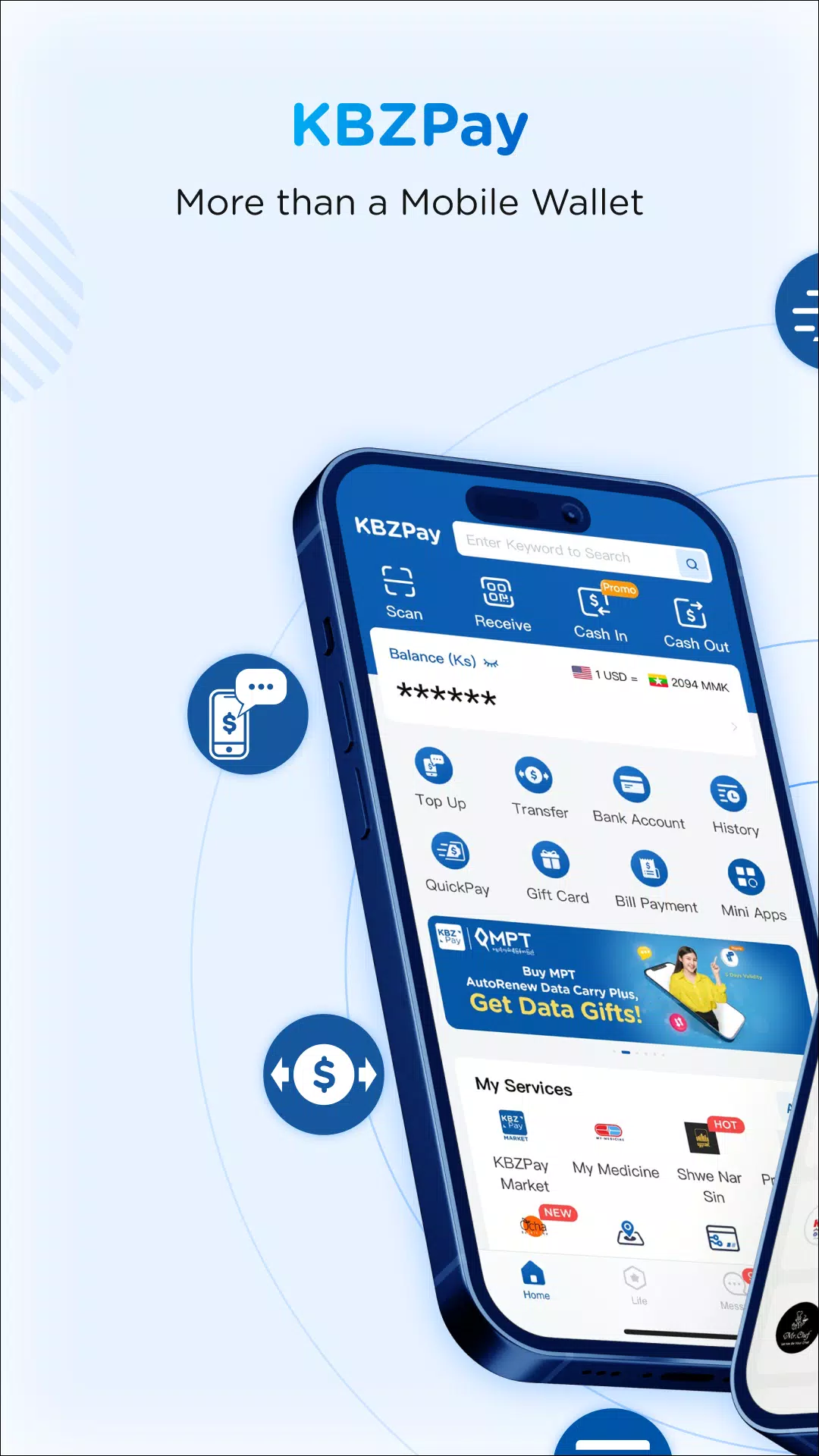 KBZPay Ekran Görüntüsü 1