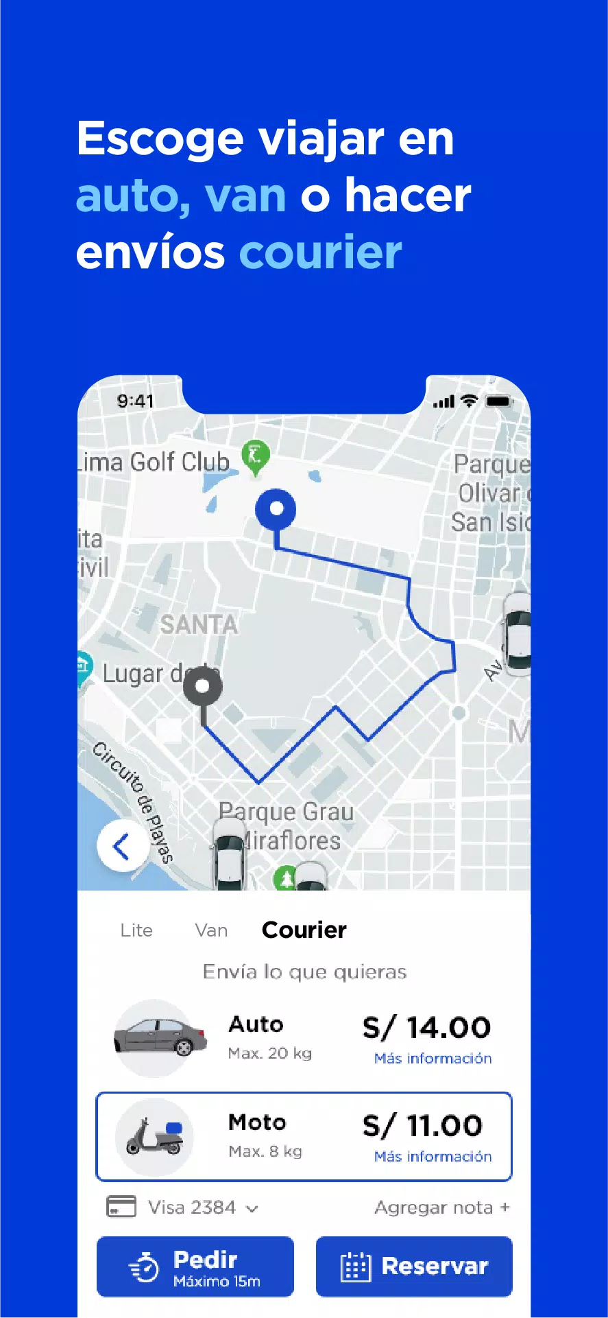 Directo, un app de taxi Ekran Görüntüsü 2