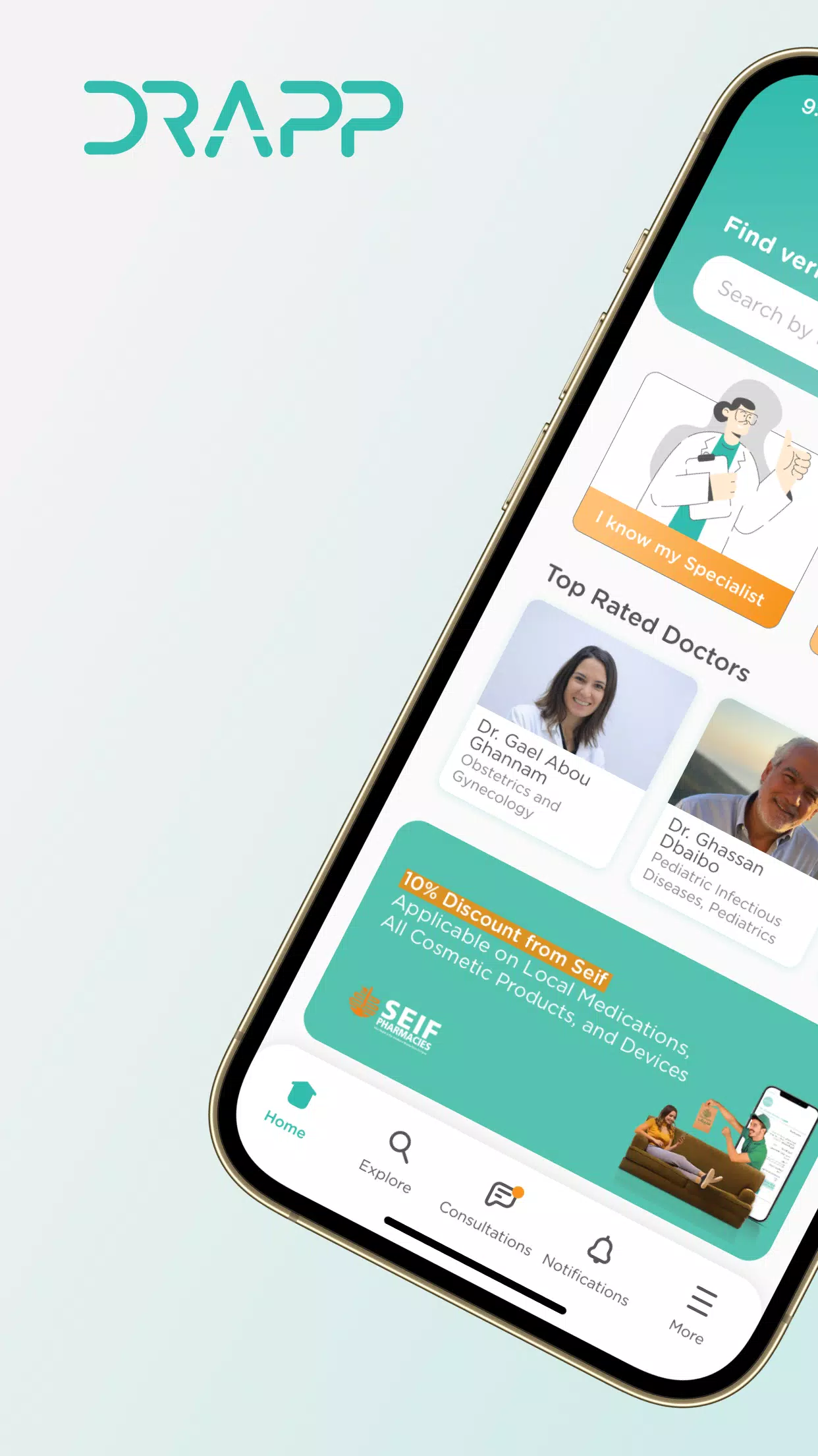DRAPP –Telehealth Made Easy Ekran Görüntüsü 0