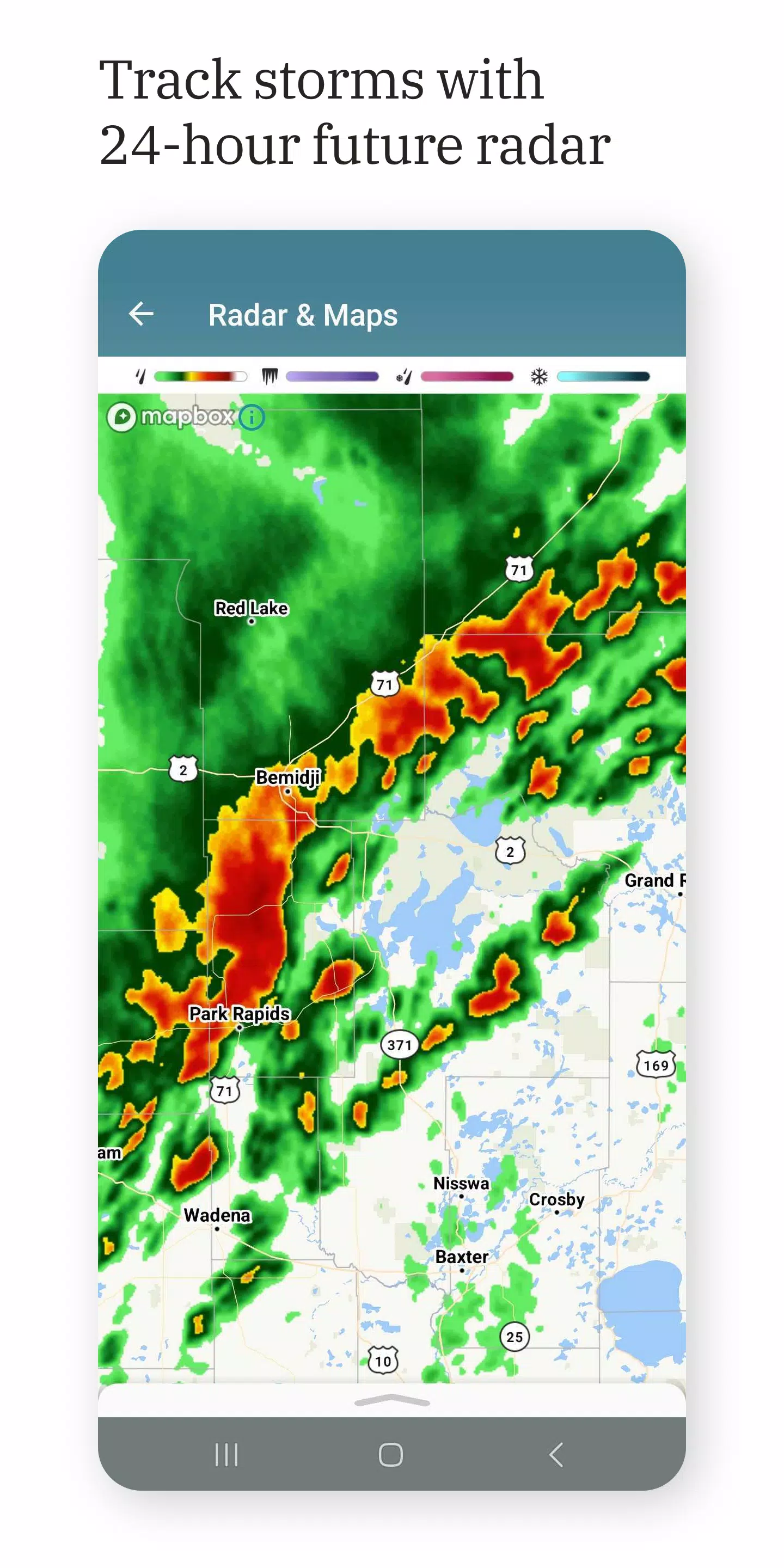 Schermata The Weather Channel 2