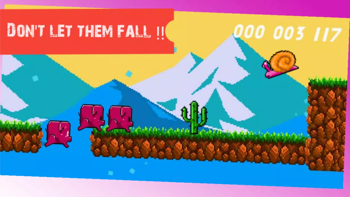 Turbo Pig platformer pixel art Captura de tela 2