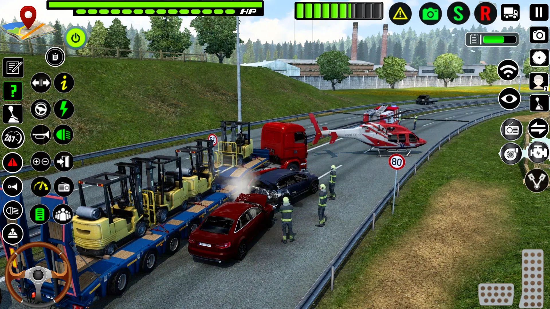 Cargo Truck Games Truck Sim 3D スクリーンショット 1
