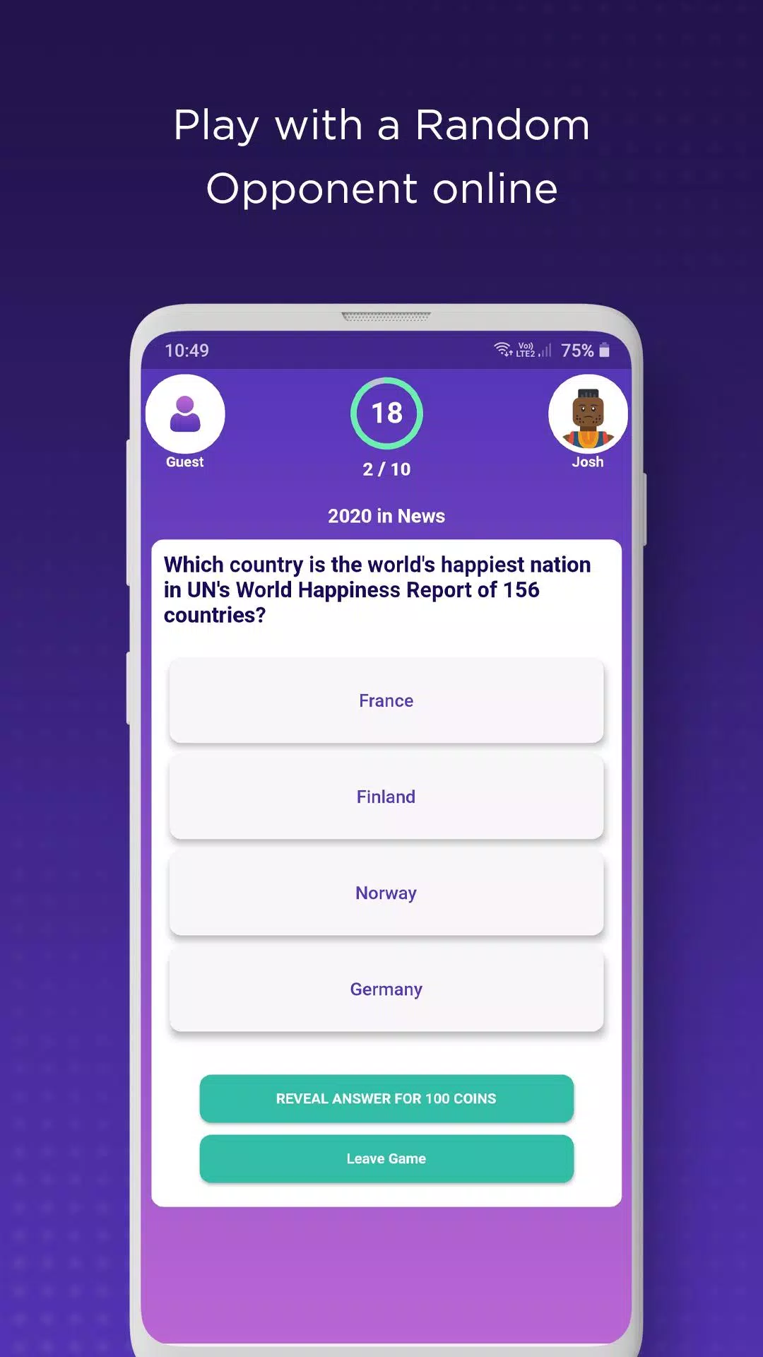 QuizPot: Group GK Quiz Trivia Tangkapan skrin 3