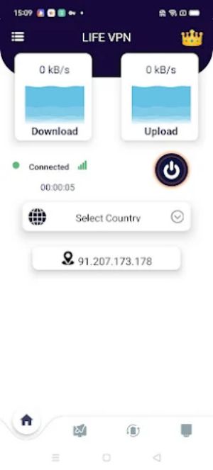 Life VPN Tangkapan skrin 1