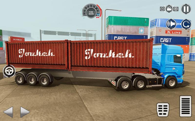 Heavy Truck Simulator Driving Schermafbeelding 0
