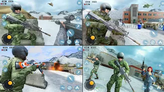 Modern Commando 3D: Army Games Zrzut ekranu 1