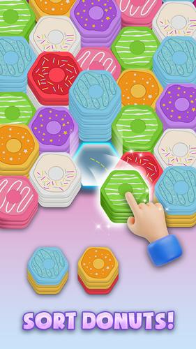 Donut Stack Sort应用截图第0张