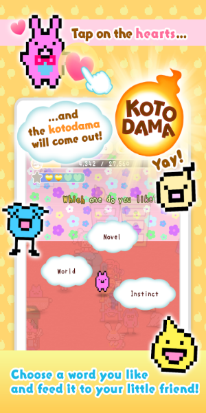 Kotodama Diary: Cute Pet Game Ekran Görüntüsü 1
