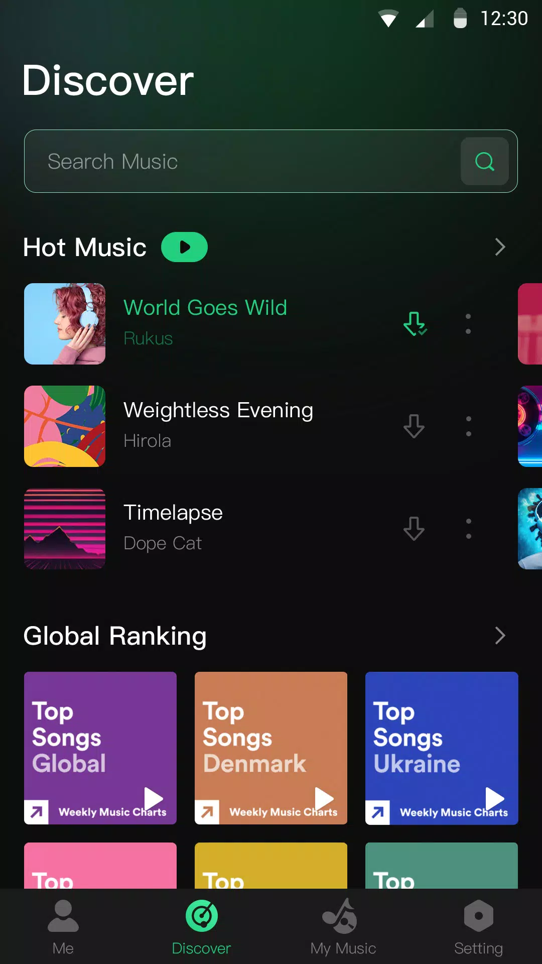 MP3 Player Captura de tela 0