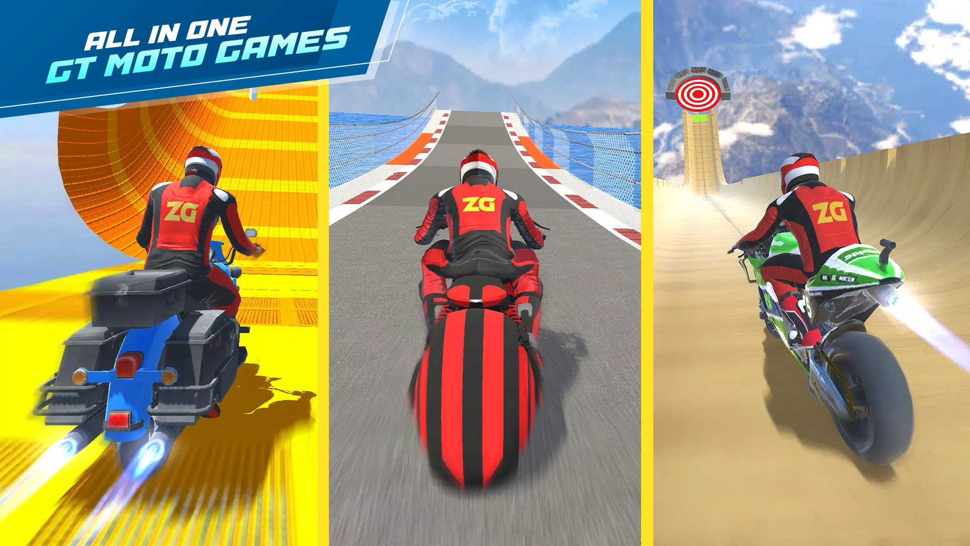 GT Moto Stunt 3D 螢幕截圖 2
