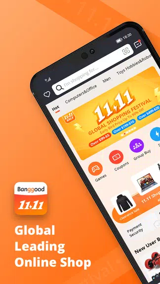 Banggood - Online Shopping ဖန်သားပြင်ဓာတ်ပုံ 2