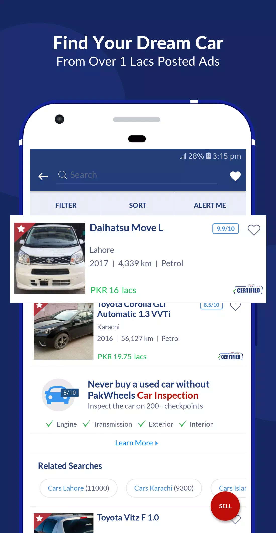 PakWheels Ảnh chụp màn hình 2