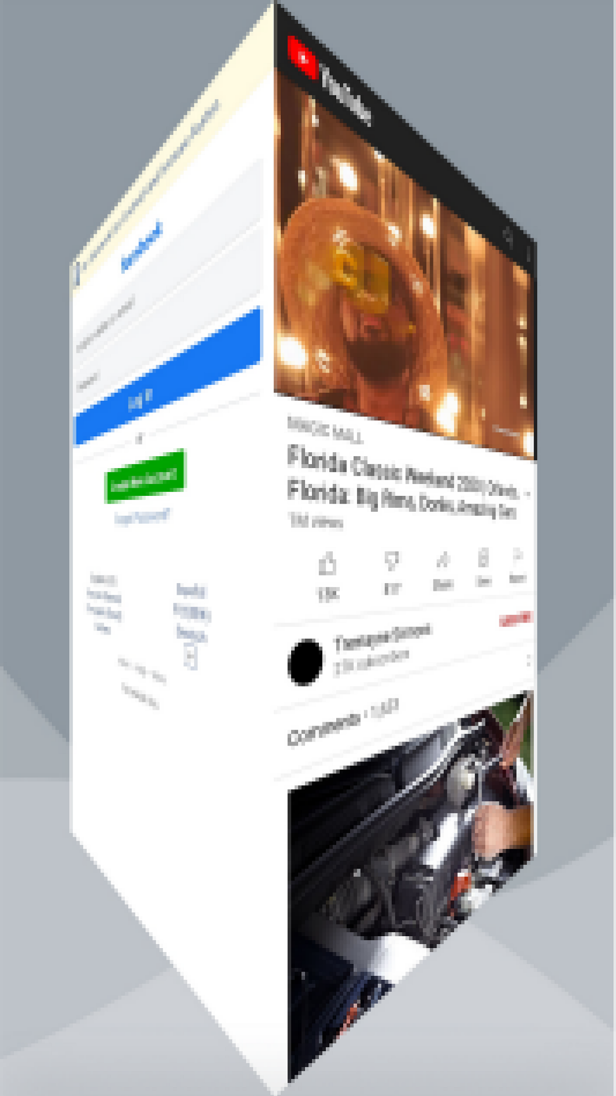 Social Networks 3D Media Cube Ekran Görüntüsü 3