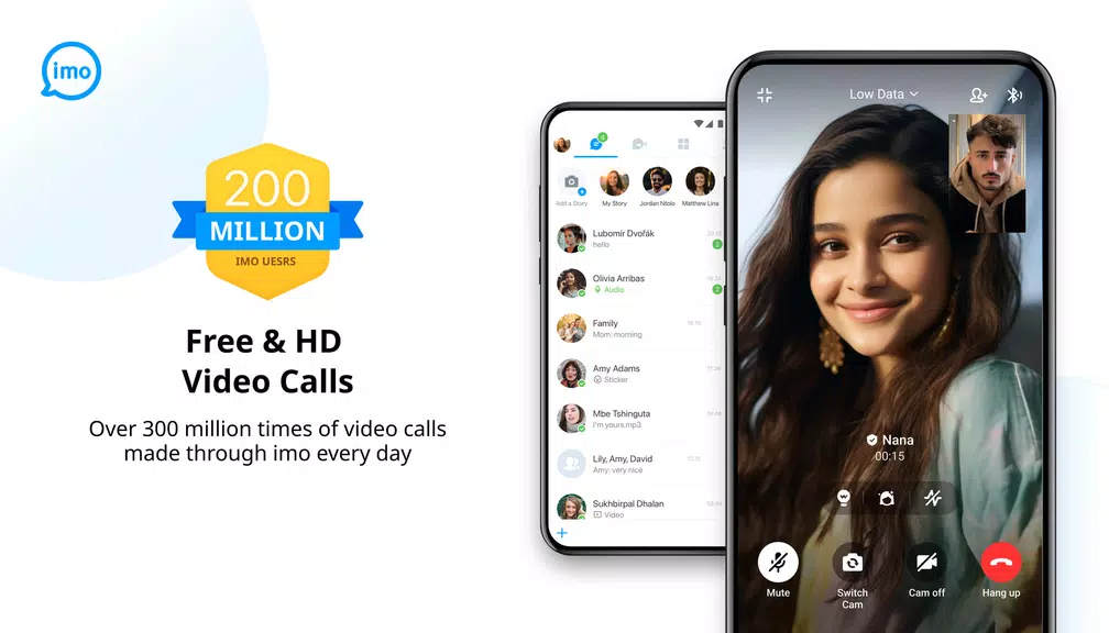 imo Lite - appels vidéo Capture d'écran 0