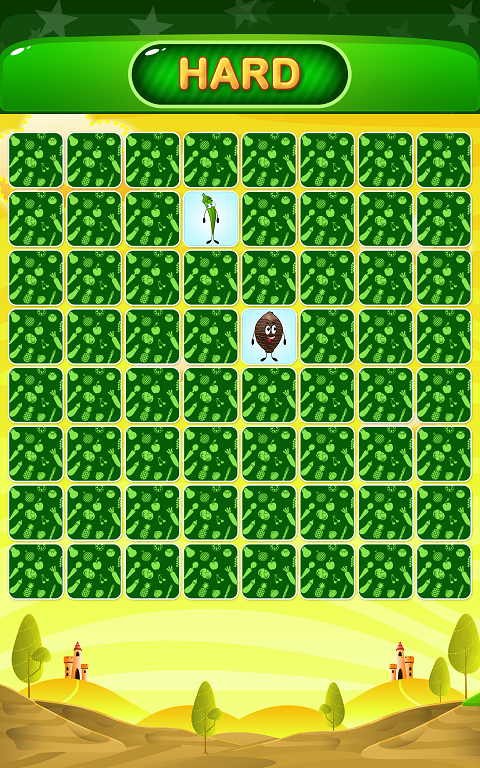 Vegetable Memory Match Game Zrzut ekranu 1