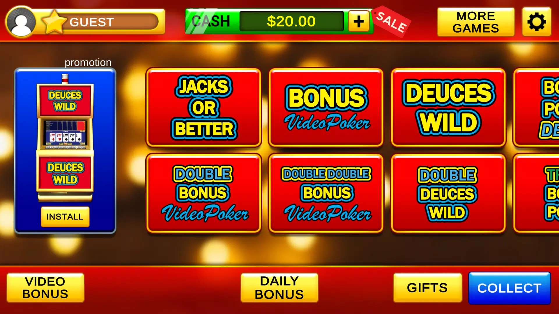 Video Poker Casino ဖန်သားပြင်ဓာတ်ပုံ 3