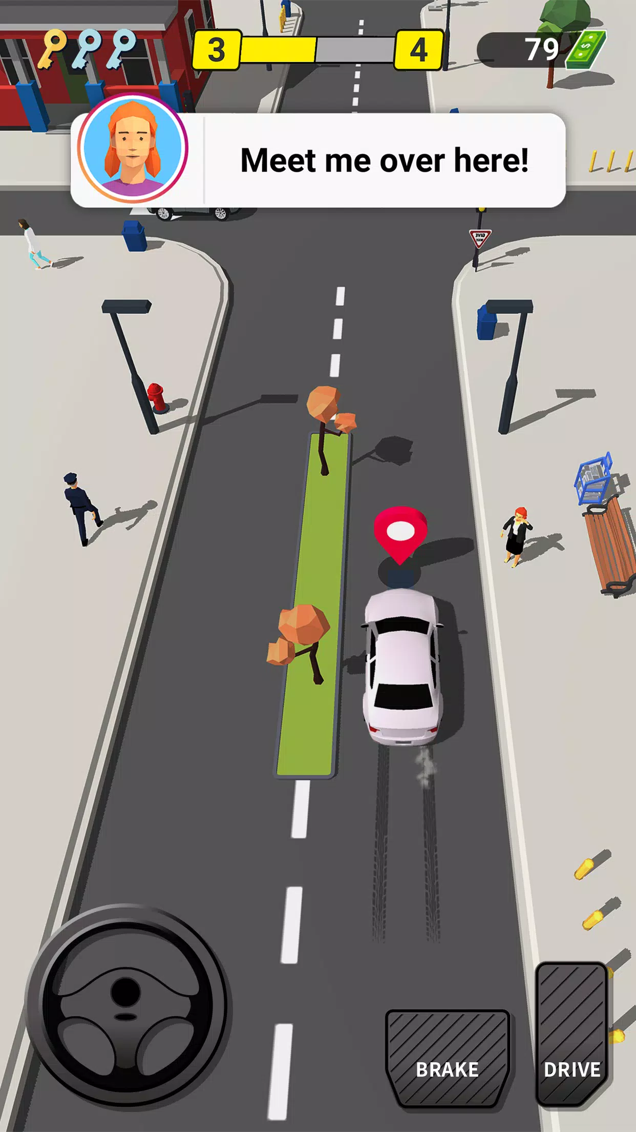 Pick Me Up 3D: Taxi-Spiel Screenshot 1