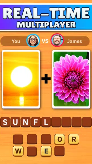Word Pics - Word Games Captura de tela 2