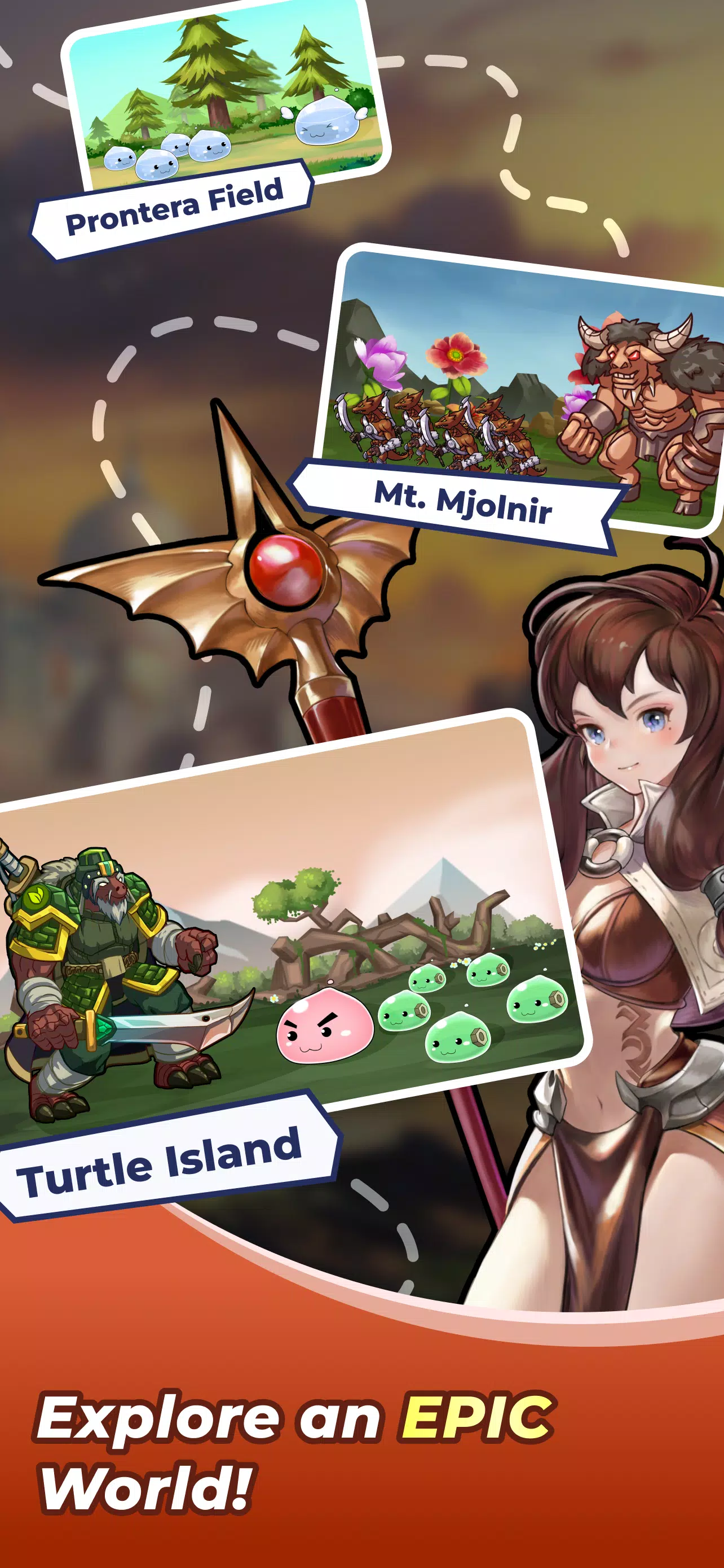 Midgard Heroes: Ragnarok Idle Zrzut ekranu 1