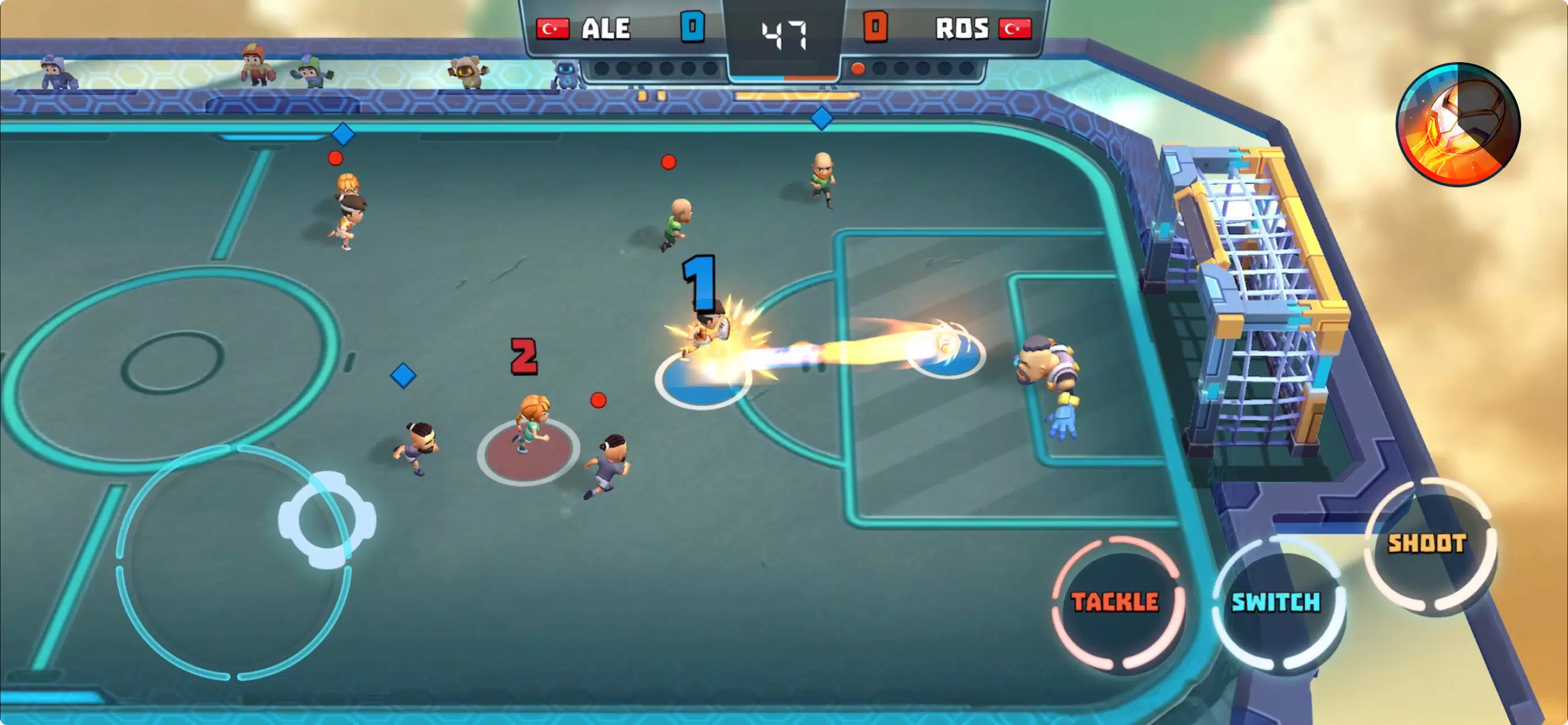 Goal Battle 螢幕截圖 0