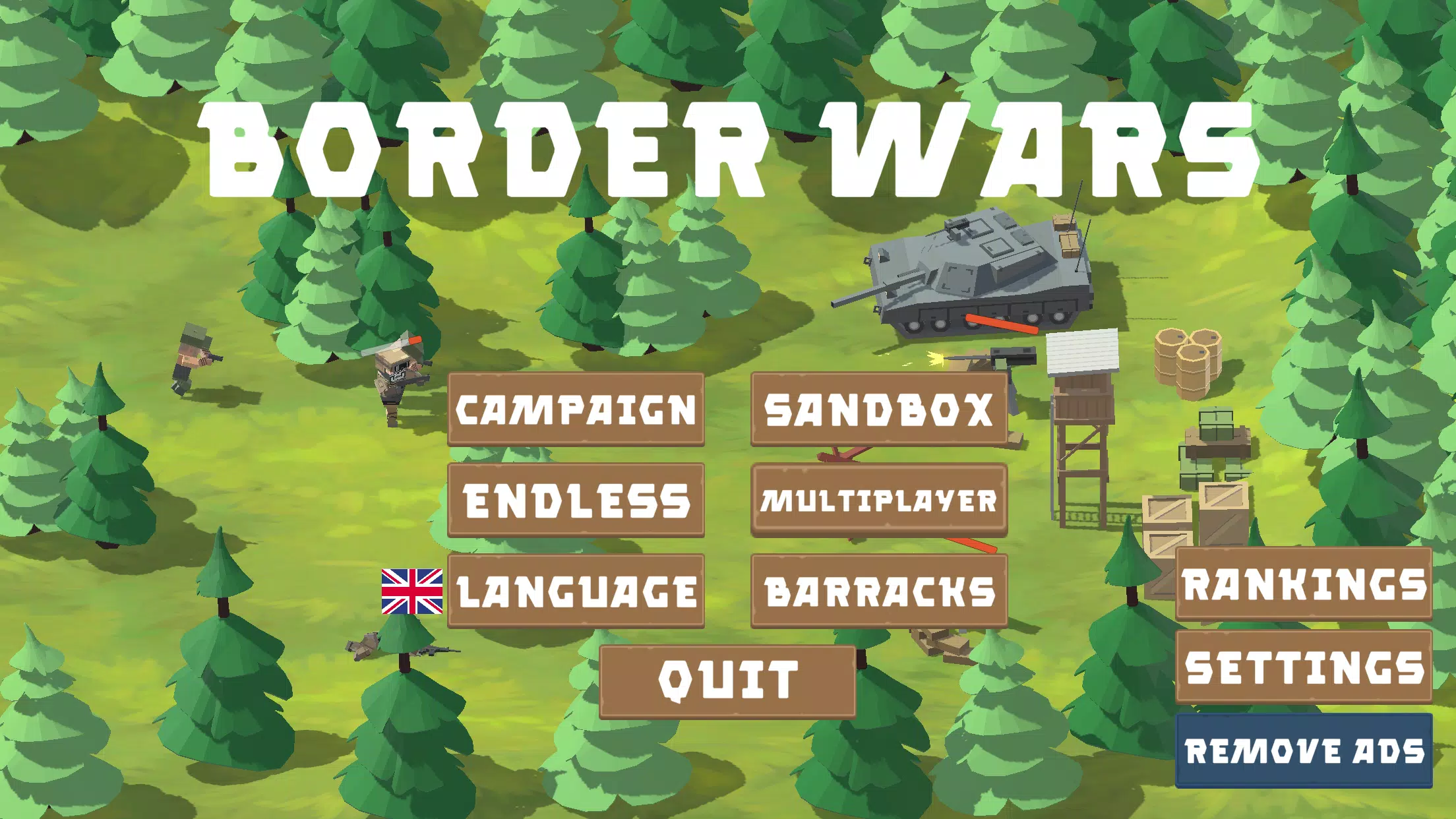 Border Wars Capture d'écran 0