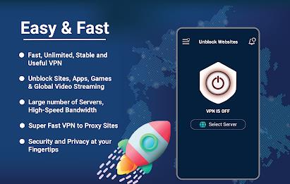 Secure VPN Proxy Server Site Ekran Görüntüsü 0