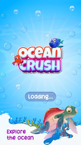 Ocean Crush Game - Match 3 螢幕截圖 0