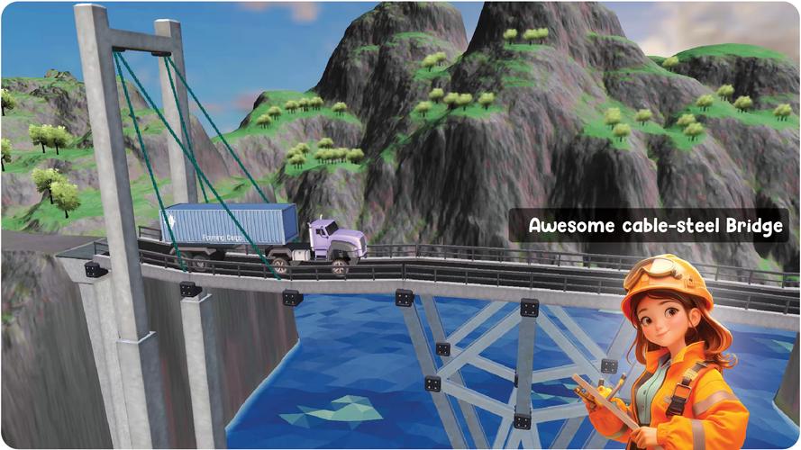 Bridge Constructor Ekran Görüntüsü 3