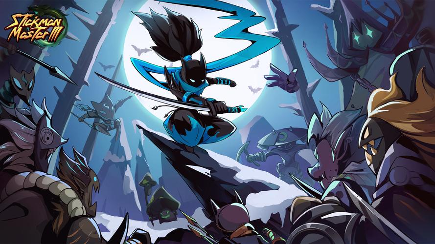 Stickman Master Ⅲ: Idle RPG Captura de tela 0
