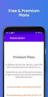 Leaf VPN: stable, unlimited Ảnh chụp màn hình 2