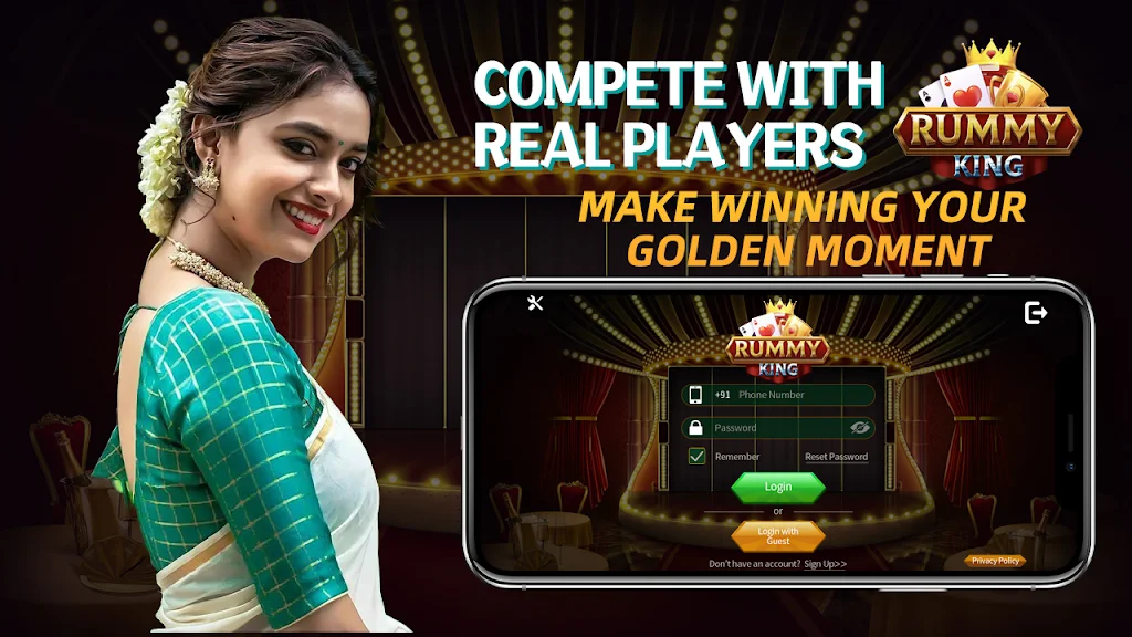 Rummy King -Play Indian Card Captura de tela 1