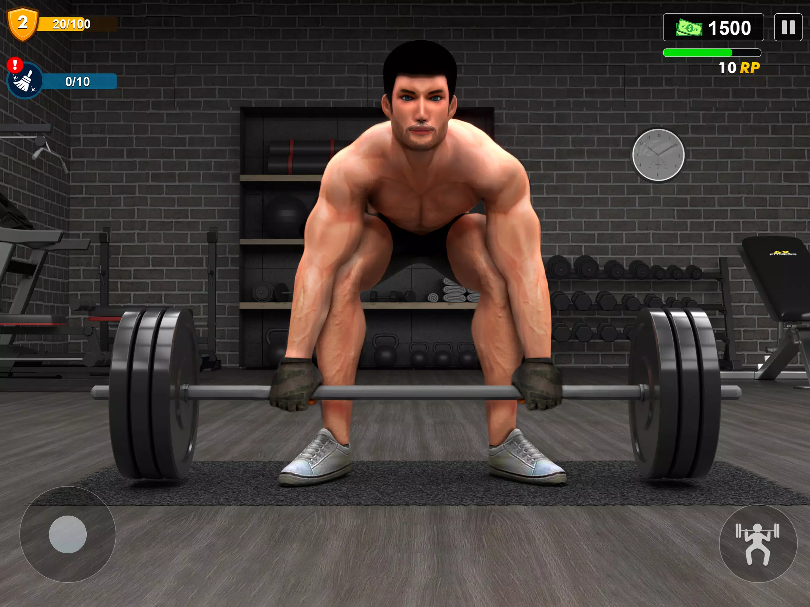 Workout Gym Simulator Game 24 Ekran Görüntüsü 3