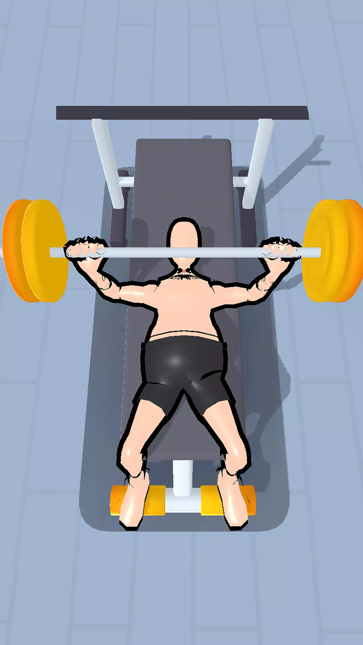 Grow Muscles：Gym Game স্ক্রিনশট 1
